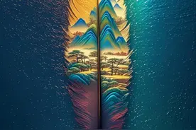 美爆了的千里江山图图片