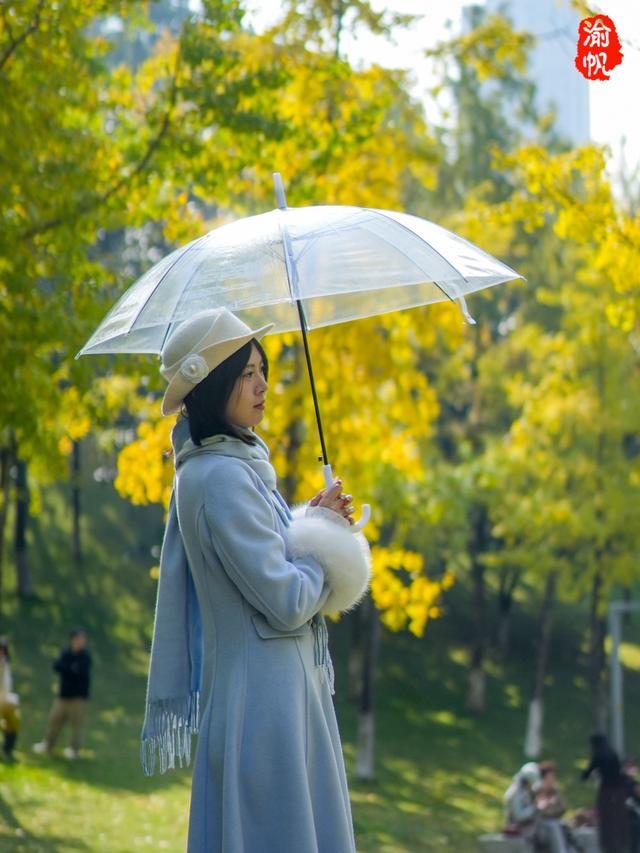 重庆中央公园的银杏黄了，奉上游玩秘籍与拍照攻略，喜欢速来