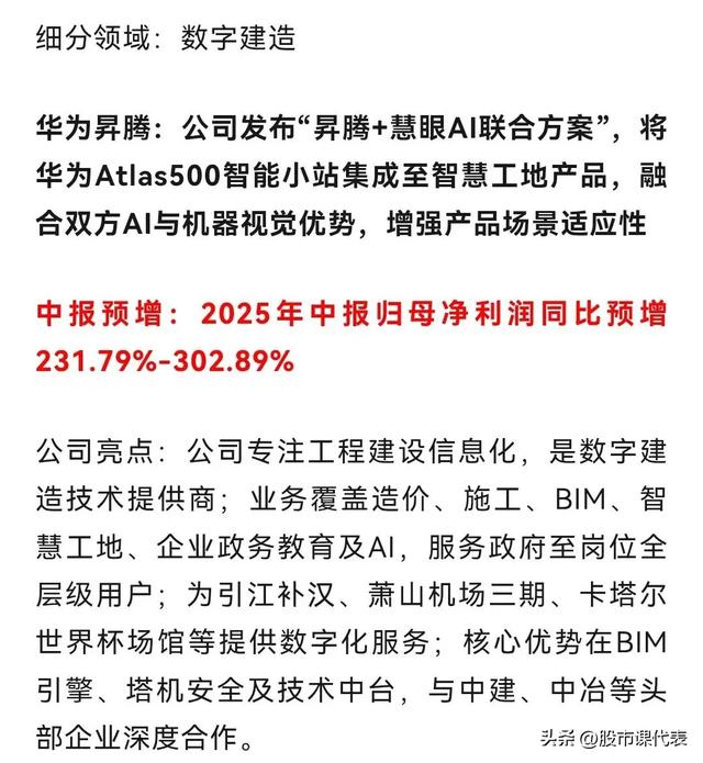 实现突破，中报预增近10倍！华为昇腾384超节点：国产AI算力崛起