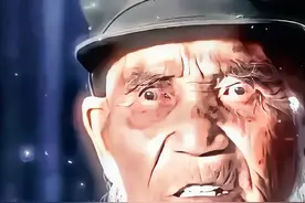 抗战老兵杀气的眼神，最后一位一生不与日本人握手图片