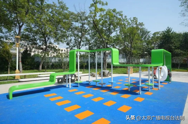 太原城管：迎泽大街（西段）图集掠影·巧琢小游园