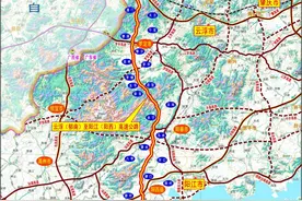 云浮（郁南）至阳江（阳西）高速公路比选方案图片