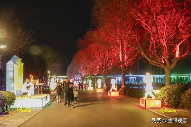 影记 | 春节临淄太公湖花灯展，景观都在这儿（下）