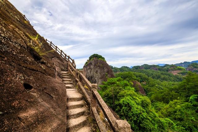 福建省武夷山风景区。