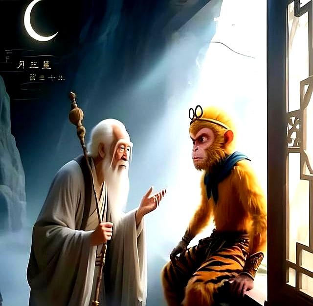孙悟空成佛后才明白，菩提祖师还有三个弟子：一妖	、一帝、一佛