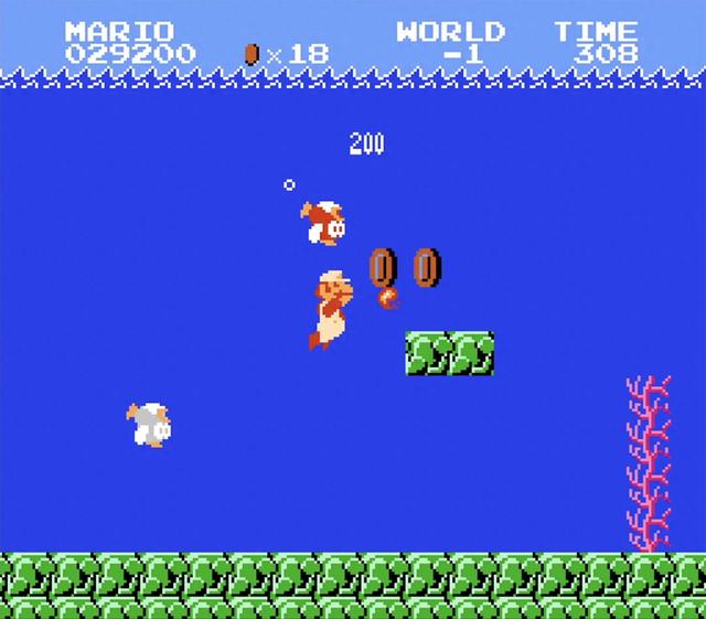 40年前的一个BUG，改变了游戏史！《马里奥兄弟》的“负一世界”