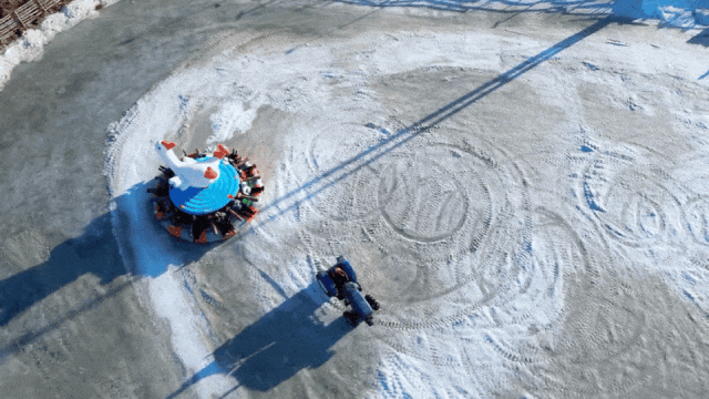 400米长的冰滑梯来了！就在沈阳这里！