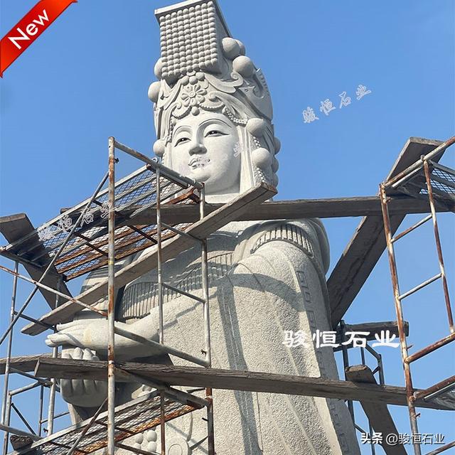 石雕人物妈祖石雕像加工制作