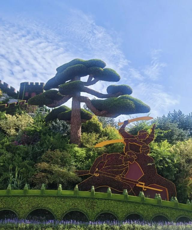 花坛见证：和平与记忆在大地上绽放
