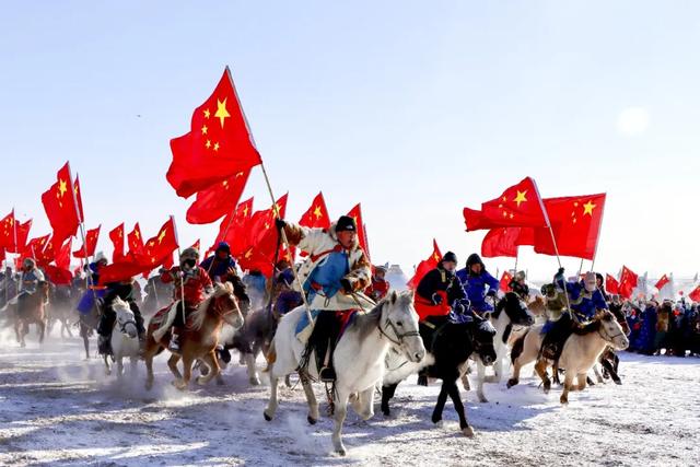 “歌游内蒙古·畅享锡林浩特”冬季那达慕暨蒙古马超级联赛盛大开幕