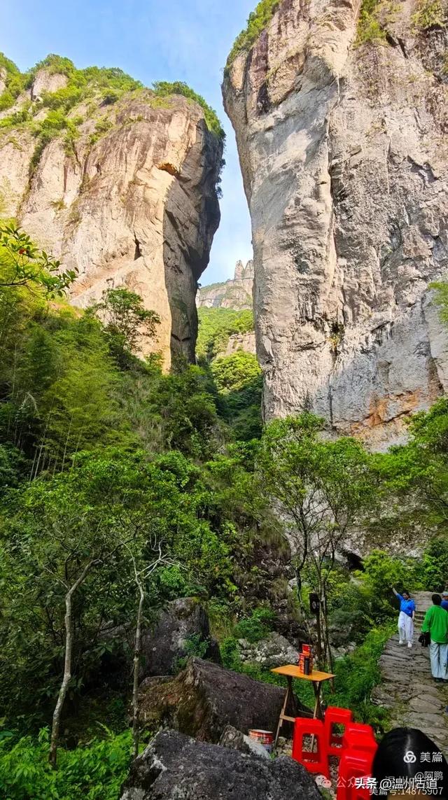 雁荡山百岗尖显胜门穿越,这条风光绝美的经典徒步线路你可去过