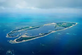 中国东沙岛：南海不沉航母，拥有400栋建筑，结合地图了解一下图片