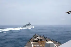 面对5国军舰闯台海，解放军直接封锁小岛，实兵演习图片
