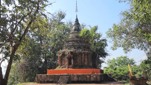 勐泐故王宫遗址，800年前的傣族王城所在地，佛塔下埋藏佛祖舍利