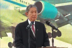 澳門國際機場擴建填海工程正式動工图片