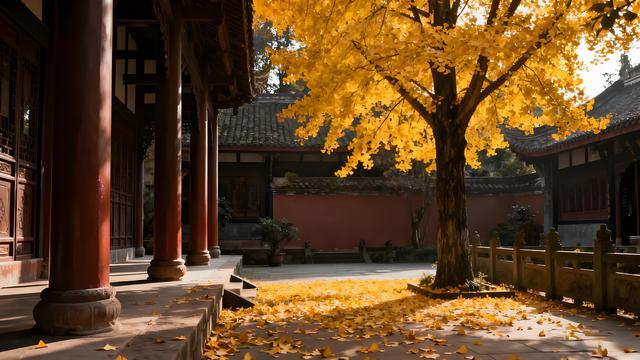 金杏摇风碎玉影，丹桂浮香染云章 —— 漫步蓉城清秋长卷