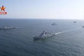 中国军舰现身中东，要介入巴以冲突？图片