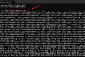 快速上手：Windows 平台上 cURL 命令的使用方法图片