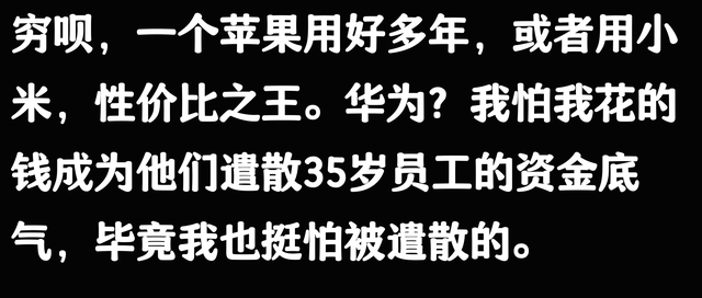 什么原因让你一定要用IPhone？网友：我要用肤浅的东西来证