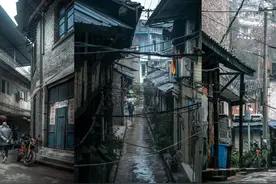 重庆北碚南边的低调小镇，境内有高端别墅，还有旧模样的老街！图片