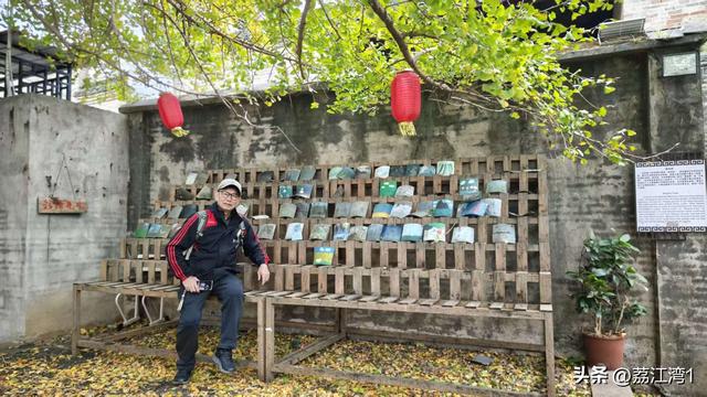 游长岗岭古村，观飘黄银杏