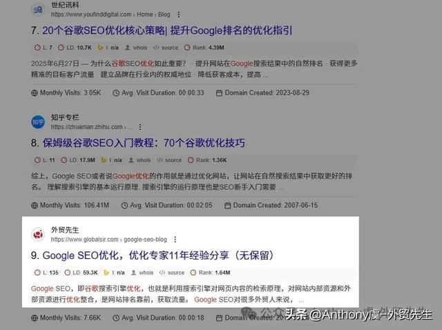 2025年SEO实战指南：提升排名不可错过的十大核心策略