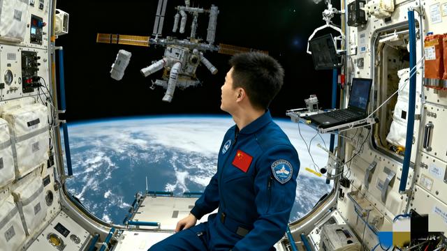 400公里高空的祝福！神二十乘组遥祝"红星照耀中国"活动圆满