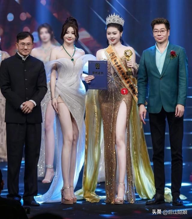 中华小姐香港冠军连子欣，评论区一片叫好，胜在纯天然，来自河北