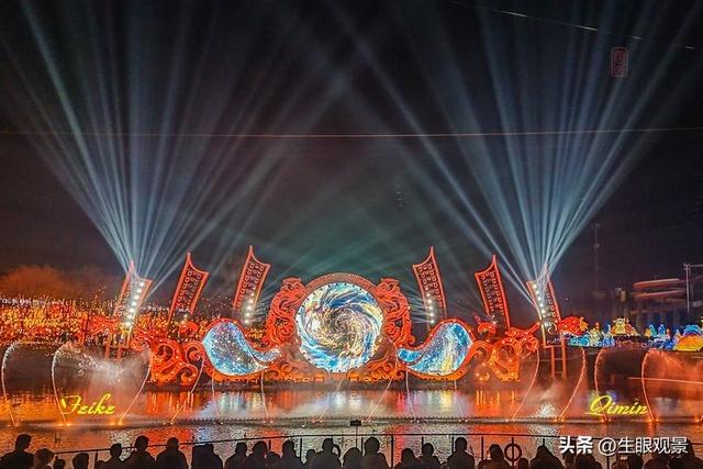 影记 | 齐彩城淄博花灯会的景观，这儿来看吧（3）