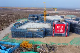 中国高端葡萄酒产业标杆工程！贺兰山宿集一期酒庄综合体项目顺利封顶图片