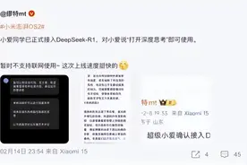 2月15日！小爱同学悄悄接入Deepseek，新功能太好玩了！图片