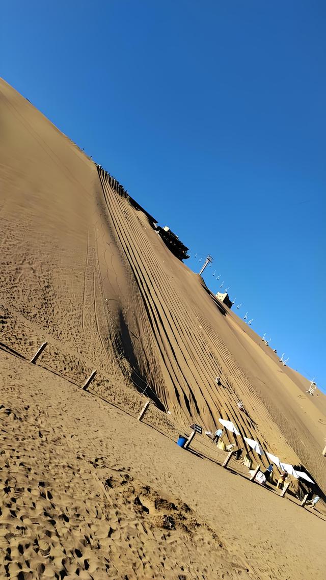 初冬沙波头：一场与天地共舞的温柔绮梦