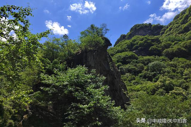 渭南市华州区：游览少华山石门峡景区