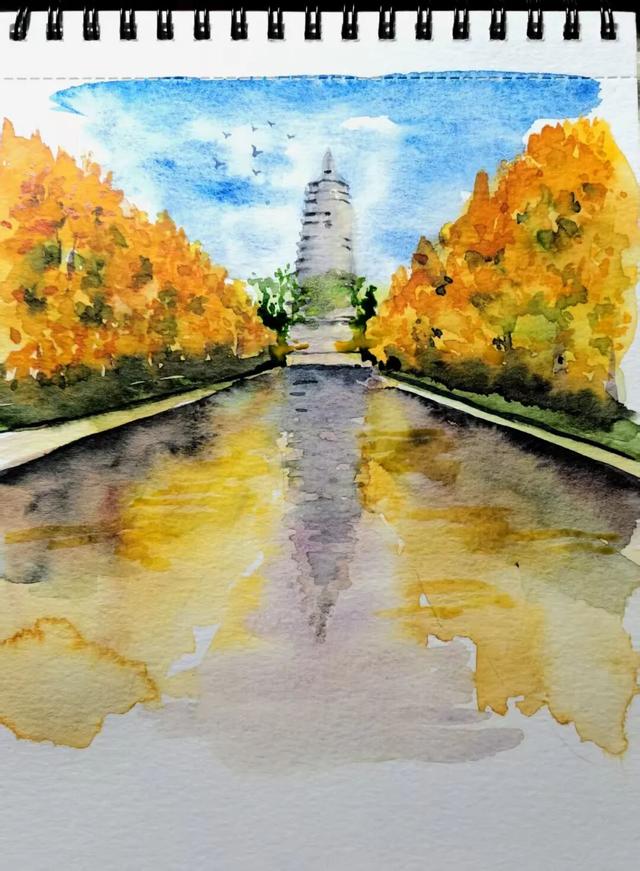 写生日记——251101 北京·玲珑公园