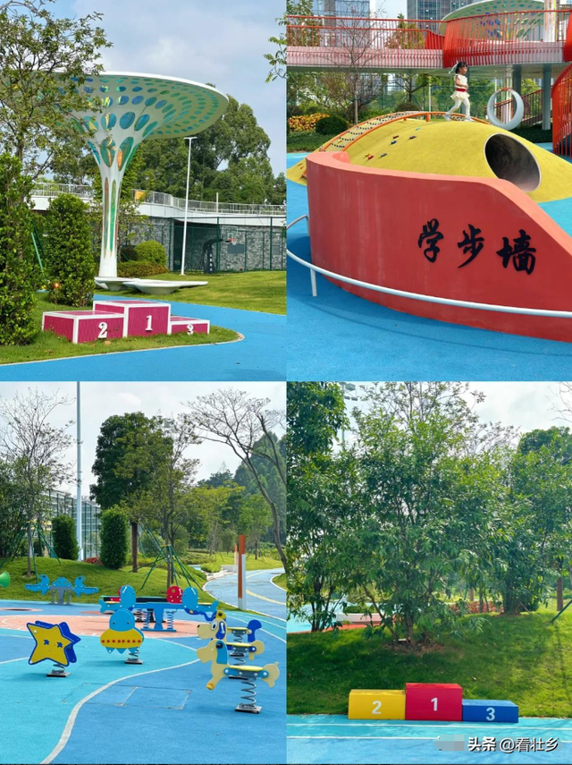 广州又一公园火了！大型滑梯+空中栈道，新晋遛娃圣地还免费