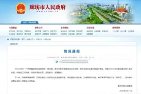 官方通报“三河市广告牌匾禁用红蓝黑底色”事件：免职！！图片