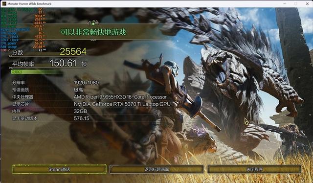 最适合高性能游戏本的锐龙9 9955HX3D！ROG魔霸9评测