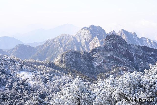 黄山“五绝”之一的冬雪,只有50天观赏期。