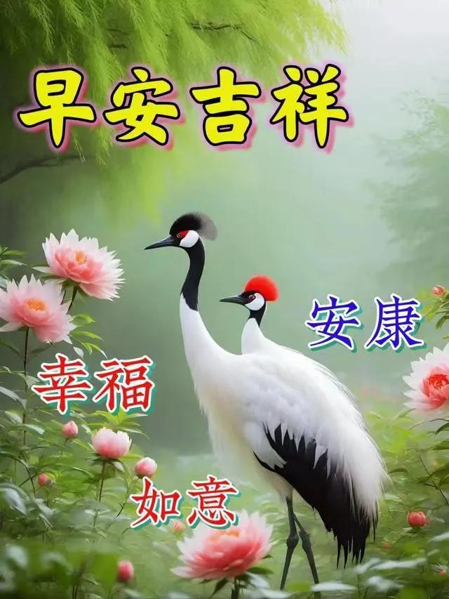 早安你好!适合问候长辈们的美好祝福语