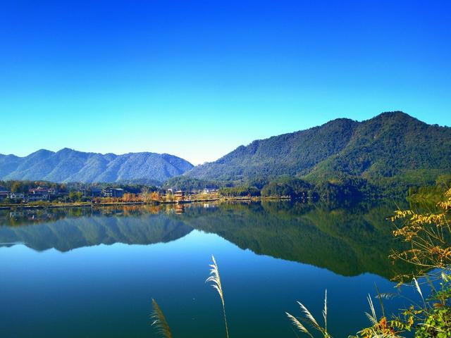 山水相融的绥宁县花园阁湿地公园