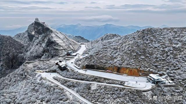 撒贝宁错过的仙境！八台山雪景美如画，速来打卡，别笑他“白跑”！