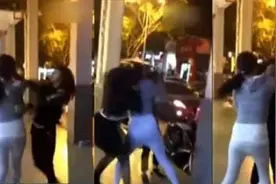 昔日闺蜜街头激战：女子当众脱衣挑战爆发！背后的情感相处之道图片