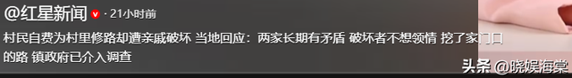 老太破坏修路路面后续：民警走了又挖，村干部曝真相，子女被牵连
