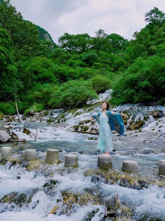 热热热，茂县松坪沟自带降温“凉”方！