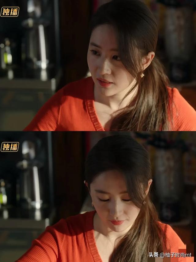 38岁刘亦菲，像中年妇女，身材发福，圆润了不少，和普通人差不多