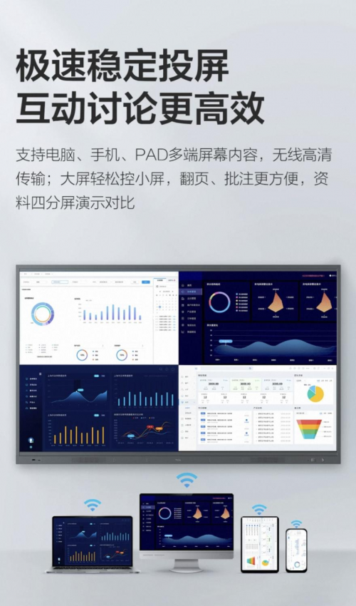 TCL会议平板智慧屏V50E，凭啥成高效协作“秘密武器”？