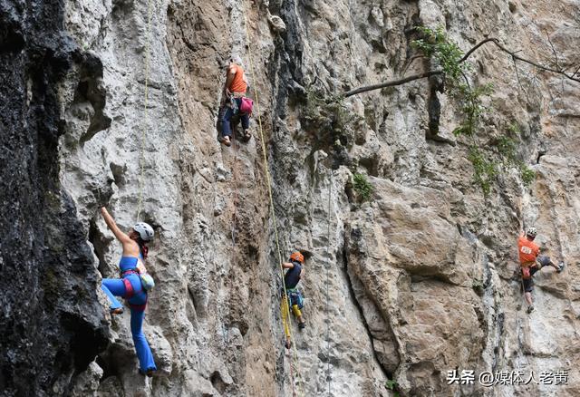 “赛动黔景”2025“岩旅贵州”攀岩周自然岩壁攀岩在六盘水举行