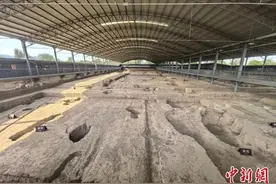 中新网“探访”晋阳古城考古遗址公园图片