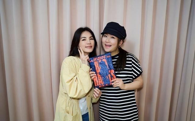 44岁任家萱胖到150斤！带2岁儿子为妹妹庆生，老公从不去家庭聚会