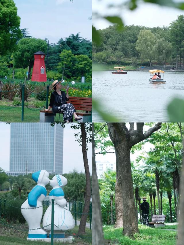 秋日的大宁公园简直美的不像话，推荐上海的朋友周末去玩